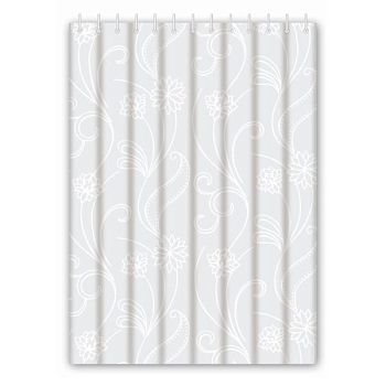 Штора для ванной Haiba HB75001, цветы