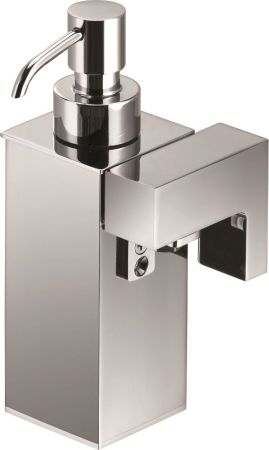 Sanibano Elegance, настенный металлический дозатор, цвет хром, артикул H8700/DOCR