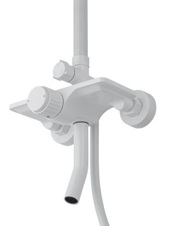 Душевая система WONZON & WOGHAND CLICK, Белый матовый (WW-N3S962-MW), артикул WW-N3S962-MW