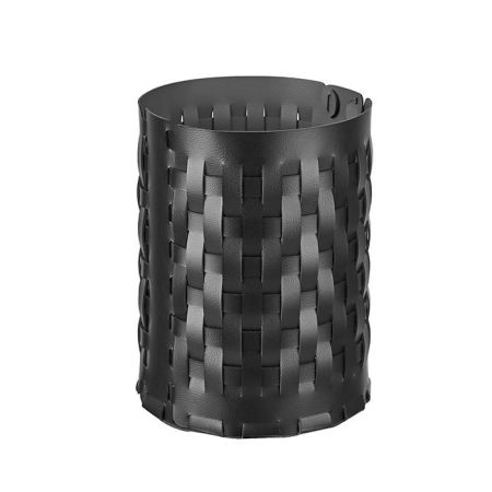 ADJ Корзина Bottega, D20xH25 см., цвет: черный/серый, артикул 1525.01/03