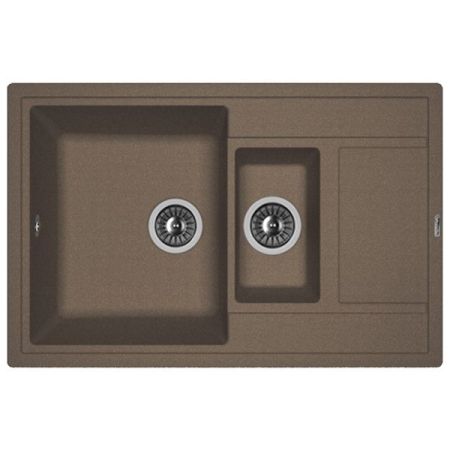 Кухонная мойка Florentina Липси-780К 20.250.D0780 Антрацит, артикул 20.250.D0780.302