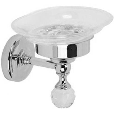 Мыльница Migliore Amerida Swarovski ML.AMR-60.401 CR (хром), артикул ML.AMR-60.401.CR