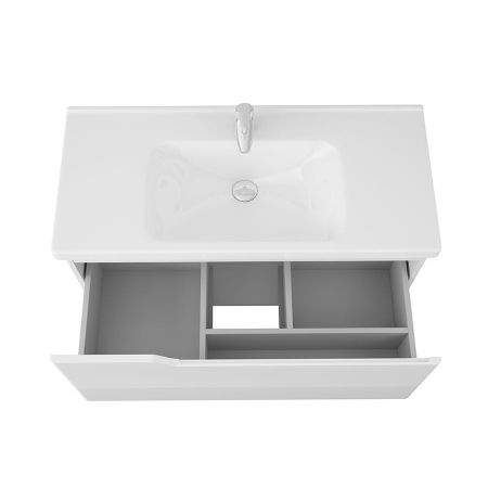 Тумба Hella 100, белый лак, артикул OW24.06.00