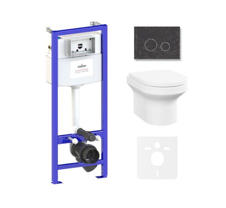 Комплект 6 в 1 Lavinia Boho Grance Hill Rimless 87561027, премиум с каменной клавишей, артикул 87561027