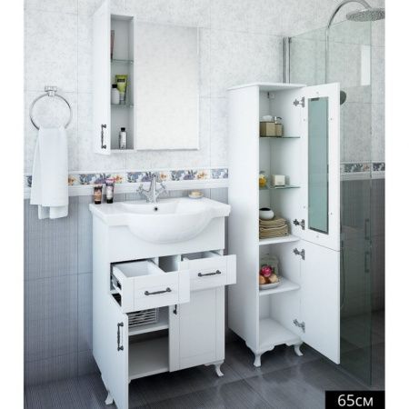 Тумба для раковины Sanflor Глория 65 С000005708 Голубая Тумба для раковины Sanflor Глория 65 С000005708 Голубая