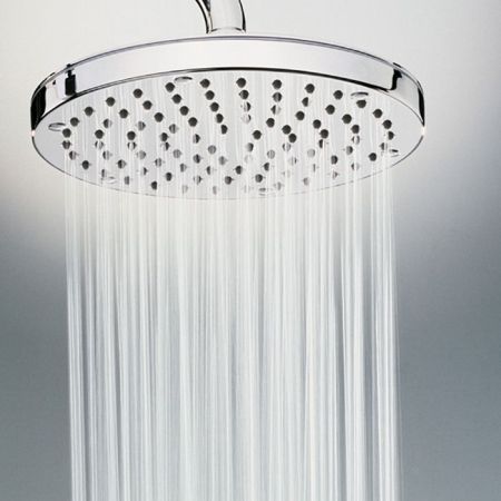 Bossini Oki Душевая лейка D=200 мм с поворотной рукояткой 281 мм, хром, артикул H59405.030