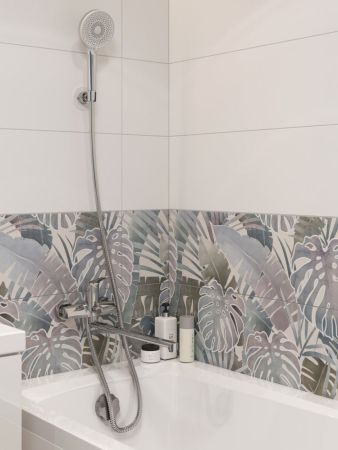 Смеситель для ванны Cersanit FLAVIS с длинным изливом однорычажный (64093), артикул 64093