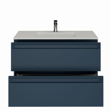 Тумба под раковину Allen Brau Eclipse 100 1.E1003.BGM 2.0 синий матовый, артикул 1.E1003.BGM 2.0