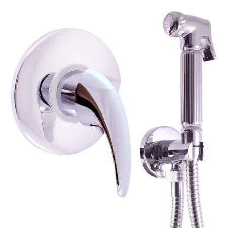 Гигиенический душ со смесителем Rav Slezak SAZAVA SA542/1, хром, артикул SA542/1