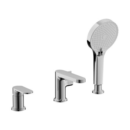 Смеситель на борт ванны BELZ B66713, хром, артикул B66713