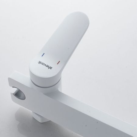 Гигиенический душ со смесителем Shevanik S4305C-1, белый