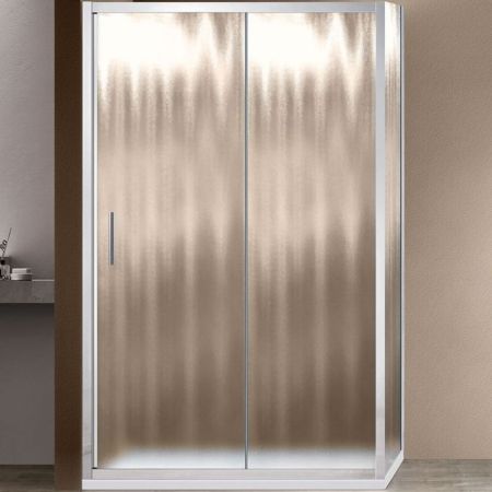 Душевой уголок Vincea Garda 150х100 VSR-1G1015CH профиль Хром стекло шиншилла, артикул VSR-1G1015CH