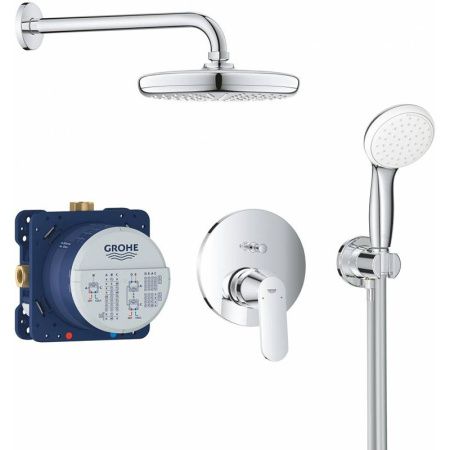 Душевая система GROHE Eurosmart Cosmopolitan с верхним душем Tempesta 210, хром (25219001) Душевая система GROHE Eurosmart Cosmopolitan с верхним душем Tempesta 210, хром (25219001)