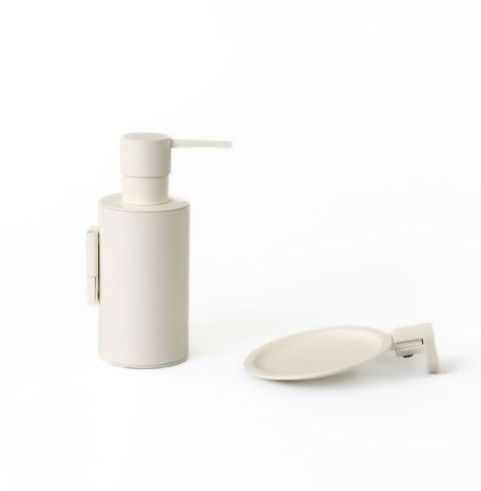 Stil Haus Hashi, настенная металлическая мыльница, цвет белый матовый, артикул HS09M(24)