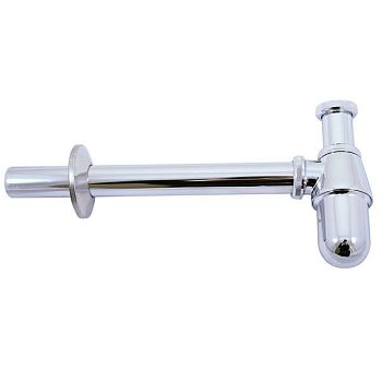 *Сифон удлиненный 300mm  для умывальника диаметр 32мм с накидной гайкой 5/4" металл