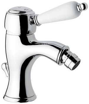 Emmevi Laguna, однорычажный смеситель для биде с донным клапаном, цвет хром