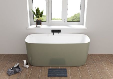 Акриловая ванна Allen Brau Infinity 3 170x78 2.21003.20/CGM, артикул 2.21003.20/CGM