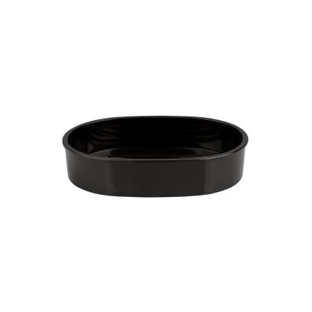 Мыльница FIXSEN ROUND BLACK FX-454-4, черный, артикул FX-454-4