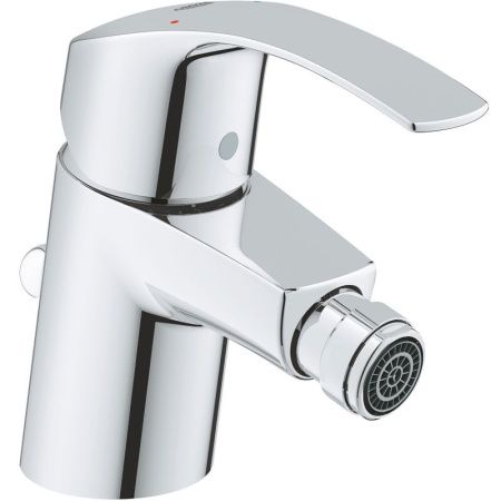Смеситель для биде GROHE Eurosmart New с донным клапаном, хром (32929002) Смеситель для биде GROHE Eurosmart New с донным клапаном, хром (32929002)