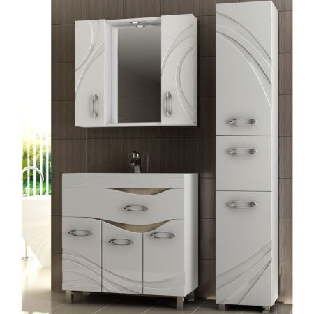 Тумба под раковину Vigo Mirella 80 Белая