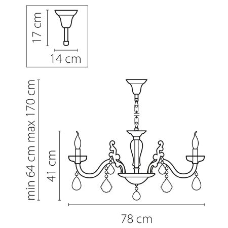 Люстра подвесная Artifici Lightstar Premium 719088, артикул 719088