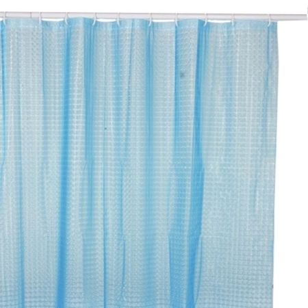 Штора для ванны Fixsen PE3003C blue 180х180 Синяя, артикул PE3003C