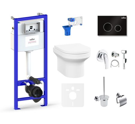 Комплект 10 в 1 Lavinia Boho Grance Hill Rimless 75110775, премиум с пластиковой клавишей, артикул 75110775