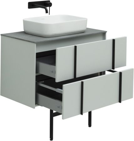 Тумба под раковину Allen Brau Reality 80 1.32005.PWM папирус матовый, артикул 1.32005.PWM