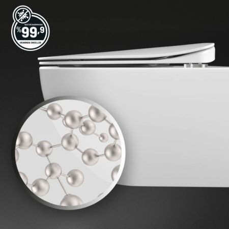 Унитаз биде Creavit Free FE322-00CB00E-0000 подвесной Белый без сиденья, артикул FE322-00CB00E-0000