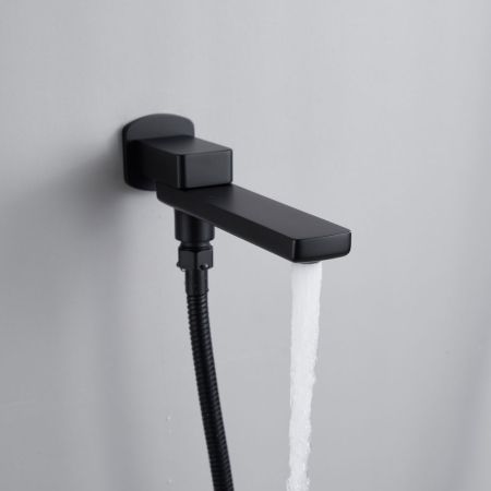 Душевая система встраиваемая Shevanik S9935H, черный