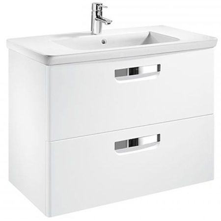 Тумба под раковину ROCA GAP ORIGINAL 57,7 ZRU9302734 (подвесная, белый матовый), шт, артикул ZRU9302734