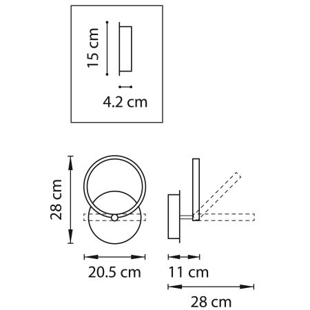Бра Breve Lightstar 749614, артикул 749614