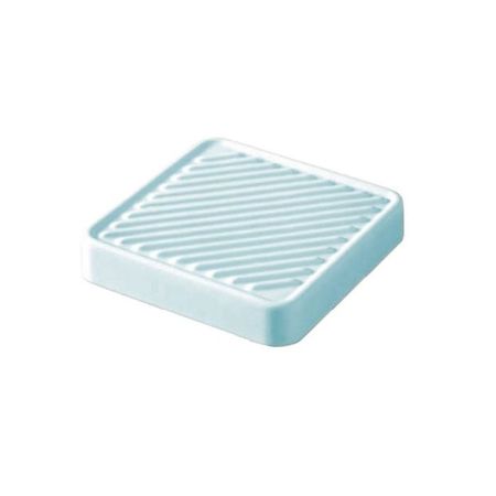 Artceram Cartesio Мыльница настольная керамическая 18х18 см, цвет голубой глянцевый, артикул CAC001 32 00