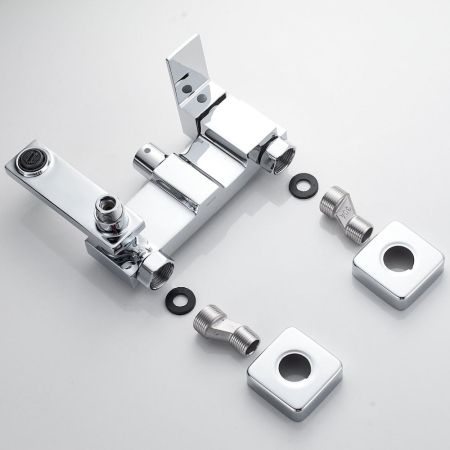 Душевая система Shevanik S9636, хром