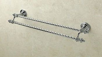 Stil Haus Giunone, полотенцедержатель двойной, цвет хром