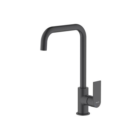 Смеситель для кухни AQUATEK, матовый черный AQ1480MB ЛИРА, артикул AQ1480MB