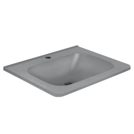 Раковина VCB-2VP600G из кварцевого камня, цвет серый, артикул VCB-2VP600G