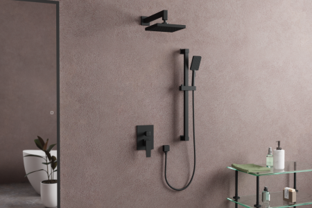 Встроенная душевая система RUSH Thira (TR3635-41Black), артикул TR3635-41Black