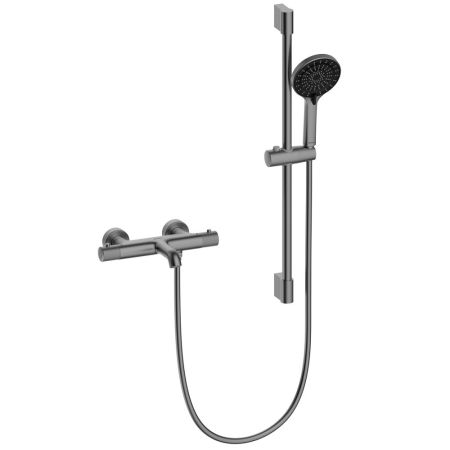 Смеситель Lemark Beluga для ванны, термостатический (LMF-8042B-GM), артикул LMF-8042B-GM