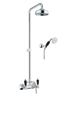Душевая система Fiore COLONIALE BLACK 22CR0620, хром, артикул 22CR0620
