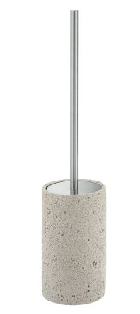 Gedy Ginevra, напольный ерш, цвет хром - серый