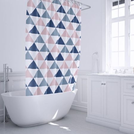 Штора для ванной комнаты FIXSEN DESIGN FX-1504, разноцветный, артикул FX-1504