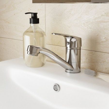 Смесители для раковины Milardo Simp SIMSBR0M01 Хром, артикул SIMSBR0M01