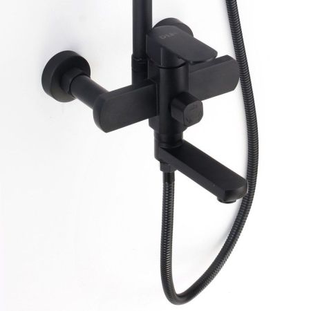 Душевая система D-Lin D10A20, черный