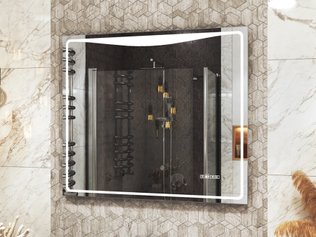 Зеркало VIGO Eva Media L 800, 80 см, артикул Eva Media L 800