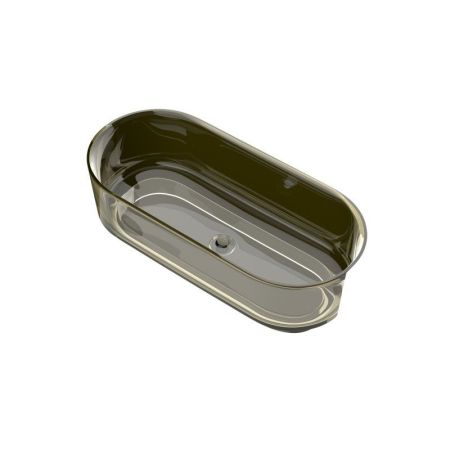 Ванна отдельностоящая 1700x760x560, Grey Mist, CEZARES CZR-LINER-170-76-56-GM-PFB, артикул CZR-LINER-170-76-56-GM-PFB