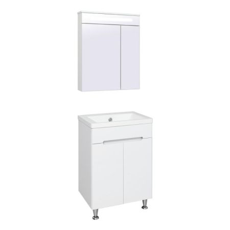 Тумба под раковину Runo Парма 60 4620750029098 Белая