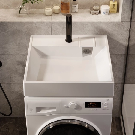 Раковина над стиральной машиной Paola Juno 600, белый, артикул Juno 600