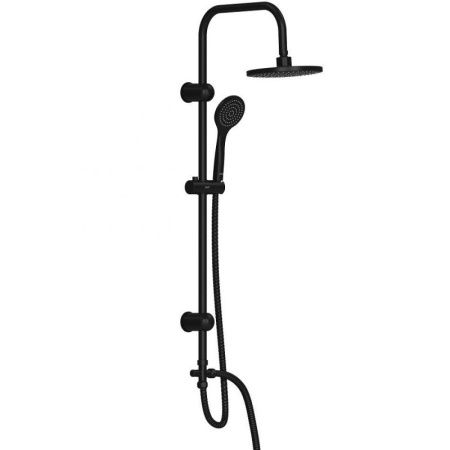 Душевая система Dorff Comfort D0708010BL Черный Хром Душевая система Dorff Comfort D0708010BL Черный Хром