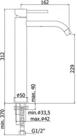 Смеситель для раковины Paffoni Light LIG081ST, артикул LIG081ST